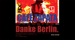 Desktop Screenshot of cafe-zapata.de